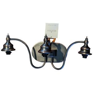 Quoizel Bathroom Vanity Wall CANDELABRA Light 3 Copper Bronze et8597cu